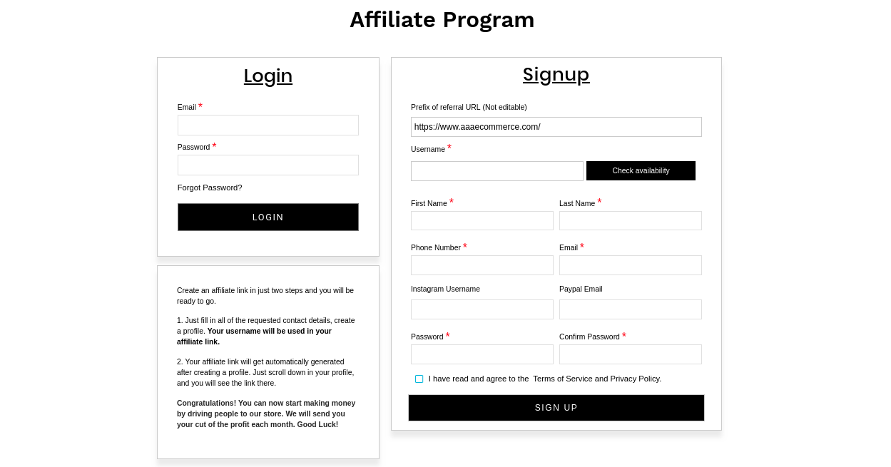 Affiliate-signup-signin